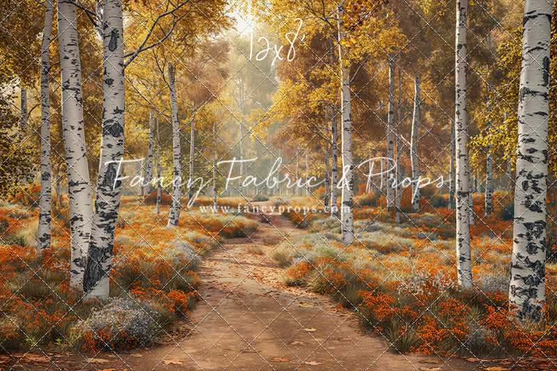 Beautiful Autumn Stroll - With Sweep Option