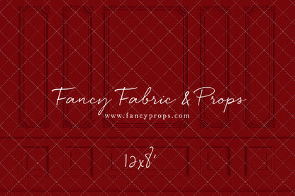 Classy Red Christmas Wall