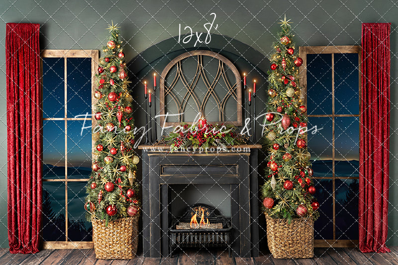 Elegant Fireplace Overlook - Room