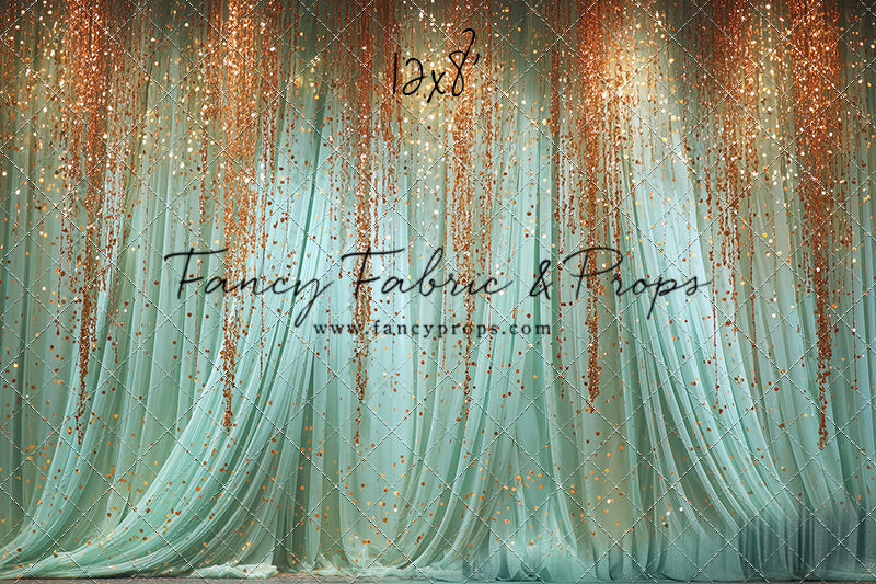 Mint Curtain - With Sweep Option