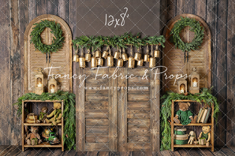 Rustic Christmas Charm Headboard - Room