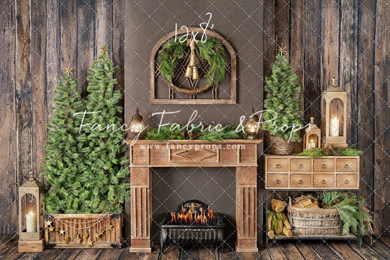 Timeless Holiday Mantle - Room