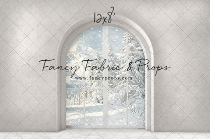 Winter Arch Window