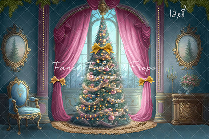 Christmas Wishes - All Blue - with Sweep Option
