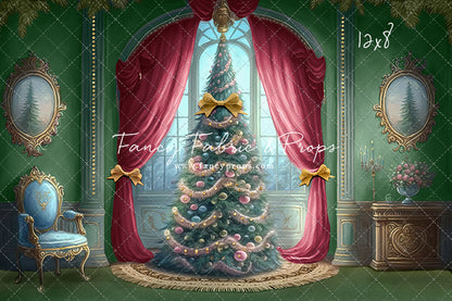 Christmas Wishes - All Green - with Sweep Option