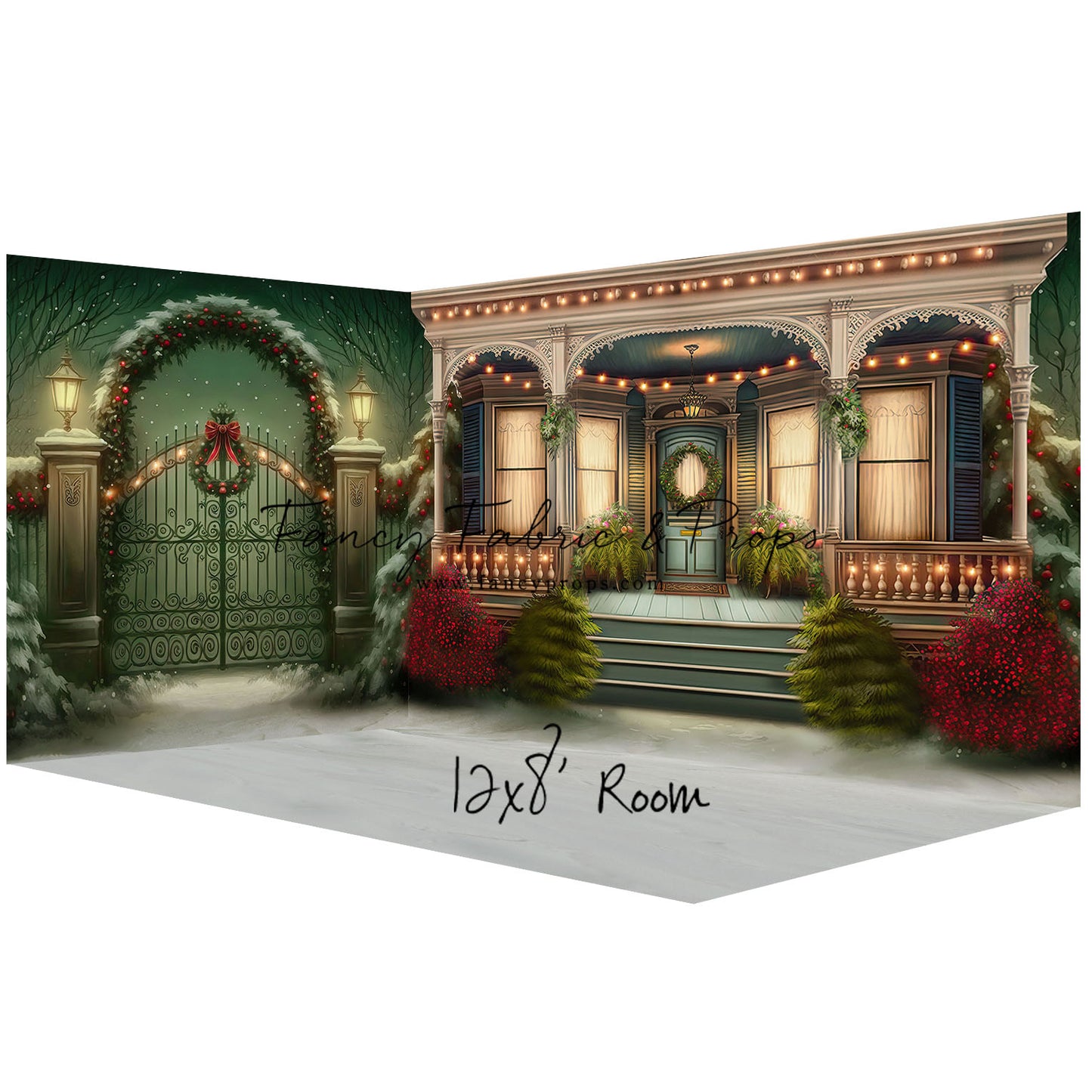 Welcoming Glow Holiday Porch - Room