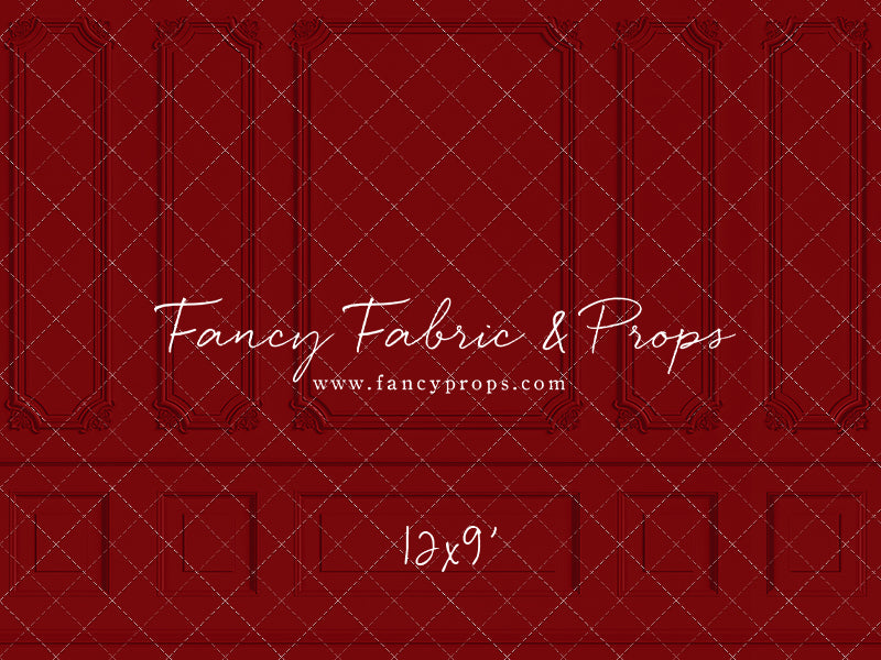 Classy Red Christmas Wall