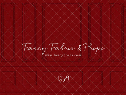 Classy Red Christmas Wall