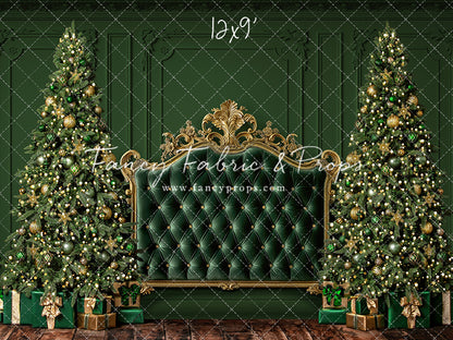 Emerald Holiday Headboard