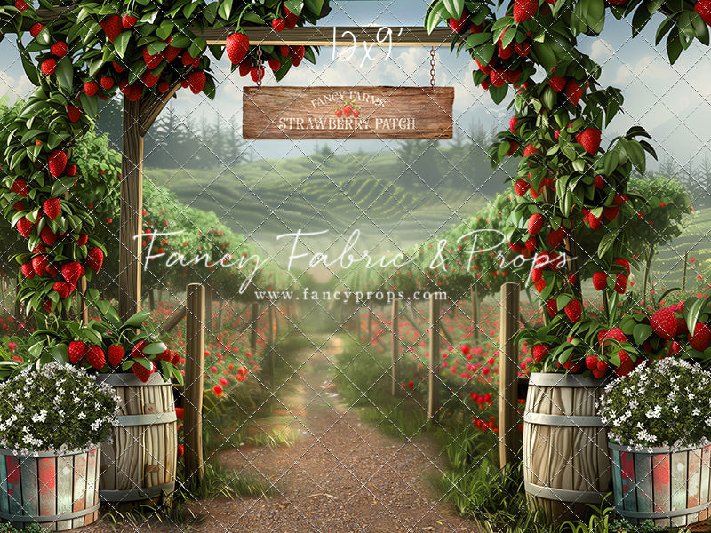 Fancy Farms Strawberry Patch - With Sweep Option