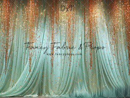 Mint Curtain - With Sweep Option