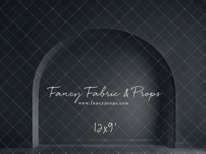 Modern Midnight Alcove - Wood Floor - With Sweep Option