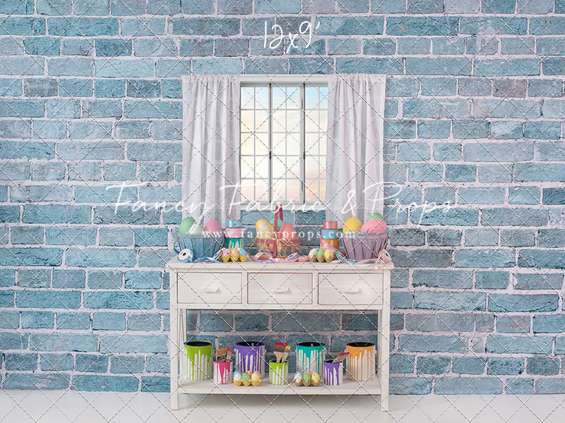 Peters Paint Room Window