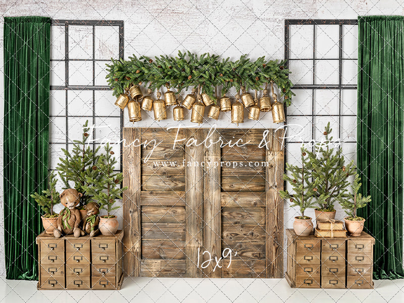 Rustic Holiday Melody Headboard