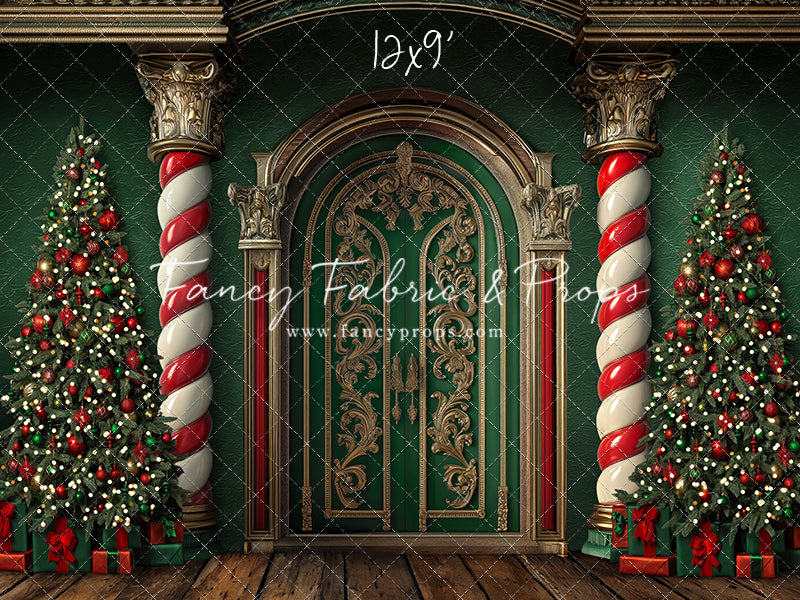 Saint Nick's Christmas Door