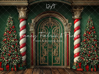 Saint Nick's Christmas Door