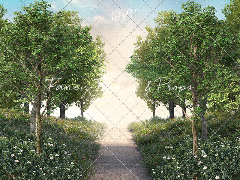 Spring Morning Stroll - With Sweep Option