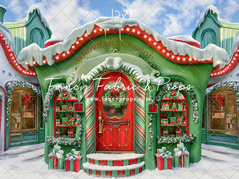 Who-Town Toy Shop - With Sweep Option