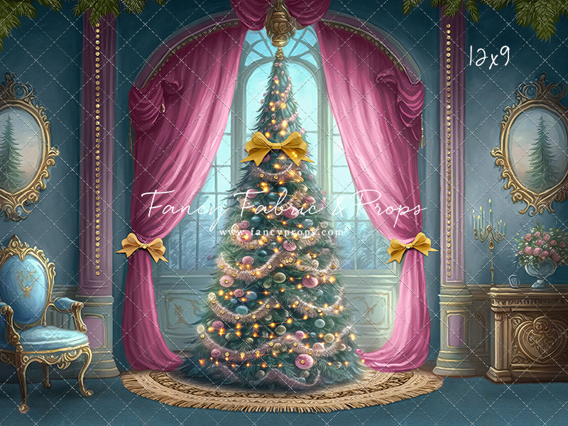 Christmas Wishes - All Blue - with Sweep Option