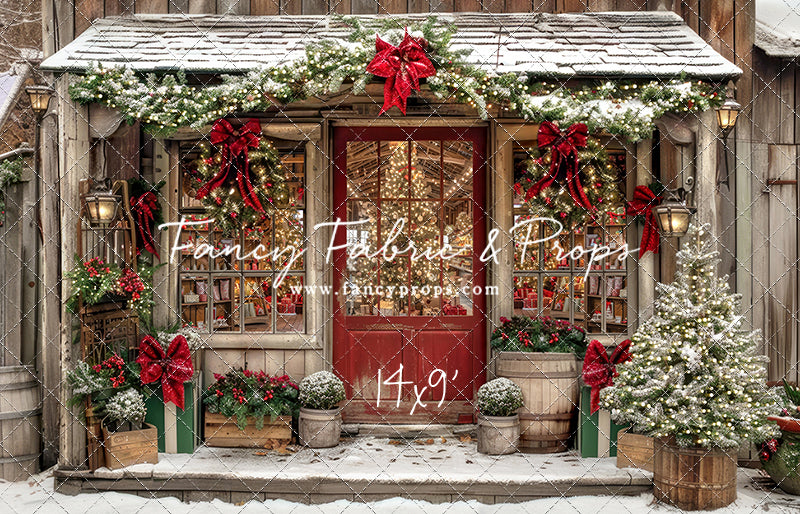 Country Christmas Store - with Sweep Option
