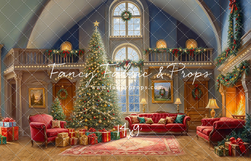 Elegant Christmas Chateau - with Sweep Option