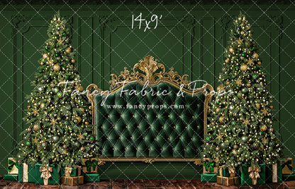 Emerald Holiday Headboard
