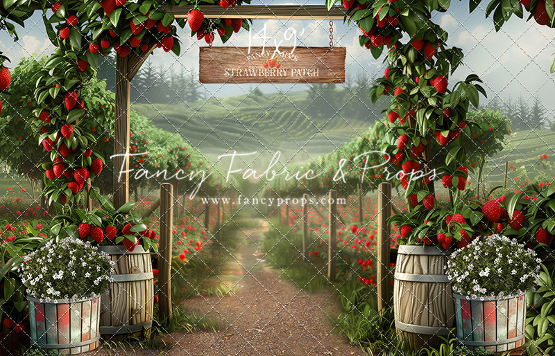 Fancy Farms Strawberry Patch - With Sweep Option