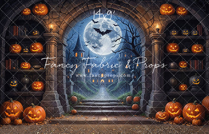 Gothic Halloween Gateway - Dirt Floor - With Sweep Option