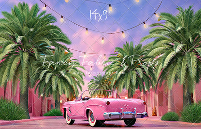 Malibu Shopping Center - Pink Car & Pink Floor - With Sweep Option