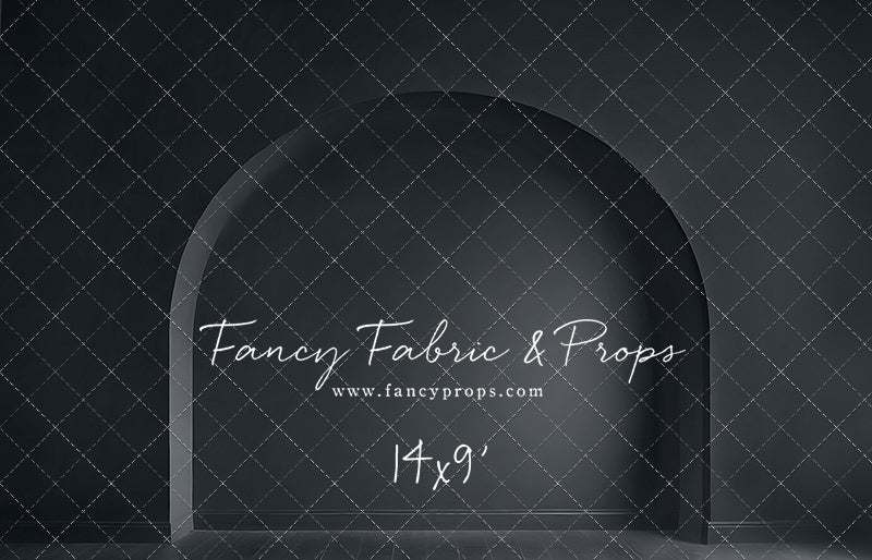 Modern Midnight Alcove - Wood Floor - With Sweep Option