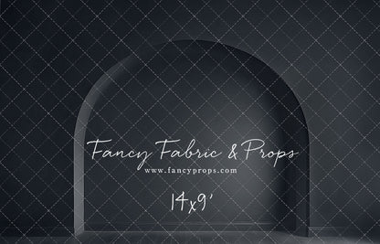 Modern Midnight Alcove - Wood Floor - With Sweep Option