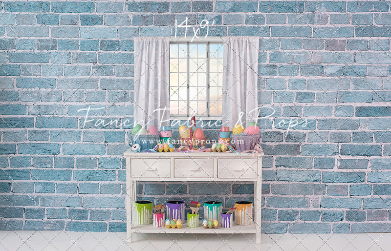 Peters Paint Room Window