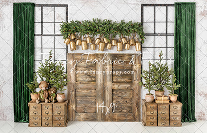 Rustic Holiday Melody Headboard