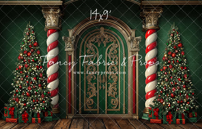 Saint Nick's Christmas Door