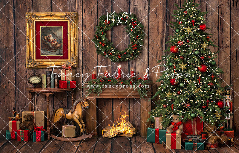 Santa's Cozy Fireplace