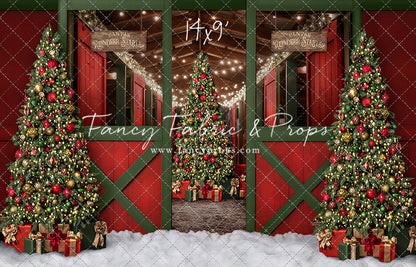 Santa's Jolly Reindeer Stable - No Reindeer