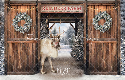 Snowy Mountain Reindeer Farm - With Reindeer