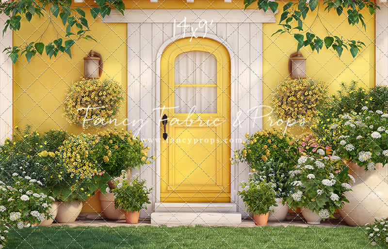 Sunny Spring Welcome - With Sweep Option