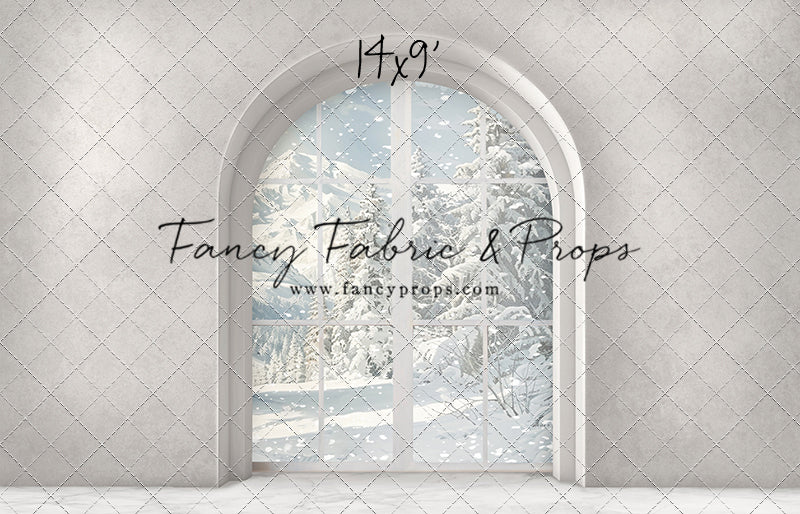 Winter Arch Window