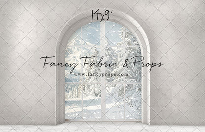Winter Arch Window