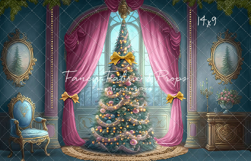 Christmas Wishes - All Blue - with Sweep Option