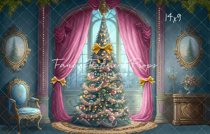 Christmas Wishes - All Blue - with Sweep Option