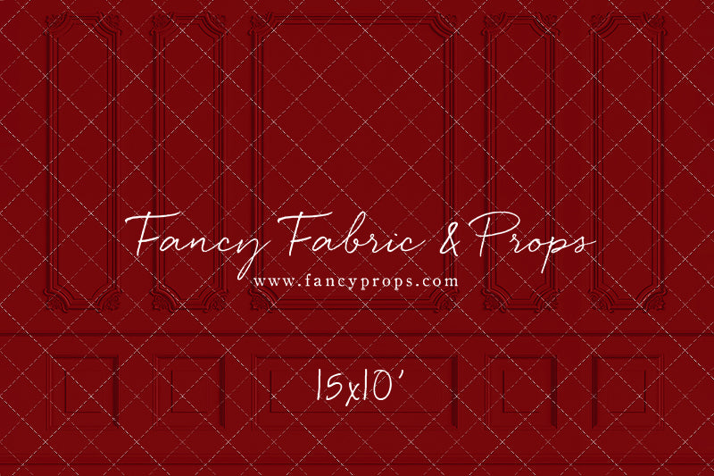 Classy Red Christmas Wall