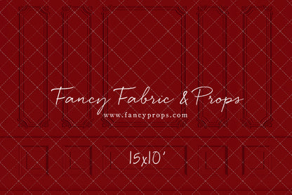 Classy Red Christmas Wall