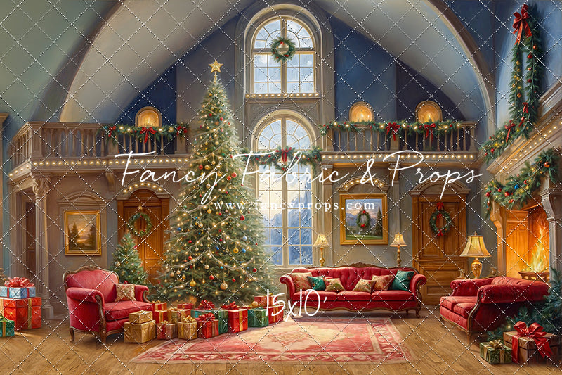 Elegant Christmas Chateau - with Sweep Option