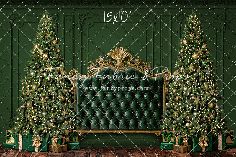 Emerald Holiday Headboard