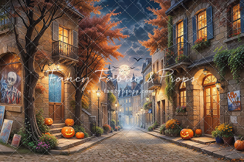 Mystic Midnight Street - With Sweep Option