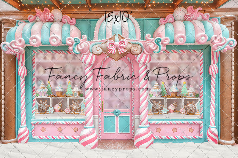 Pastel Gingerbread Store - With Sweep Option