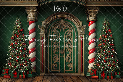 Saint Nick's Christmas Door