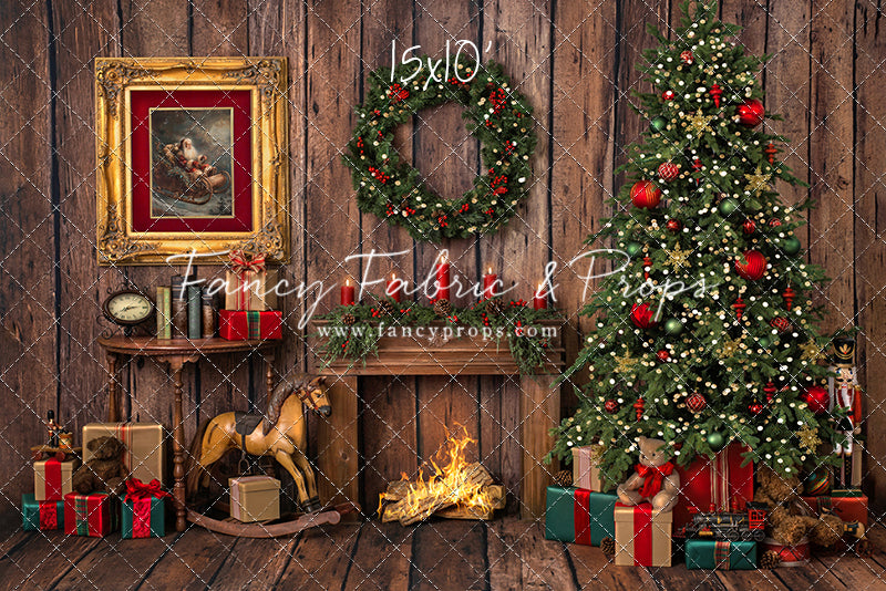 Santa's Cozy Fireplace